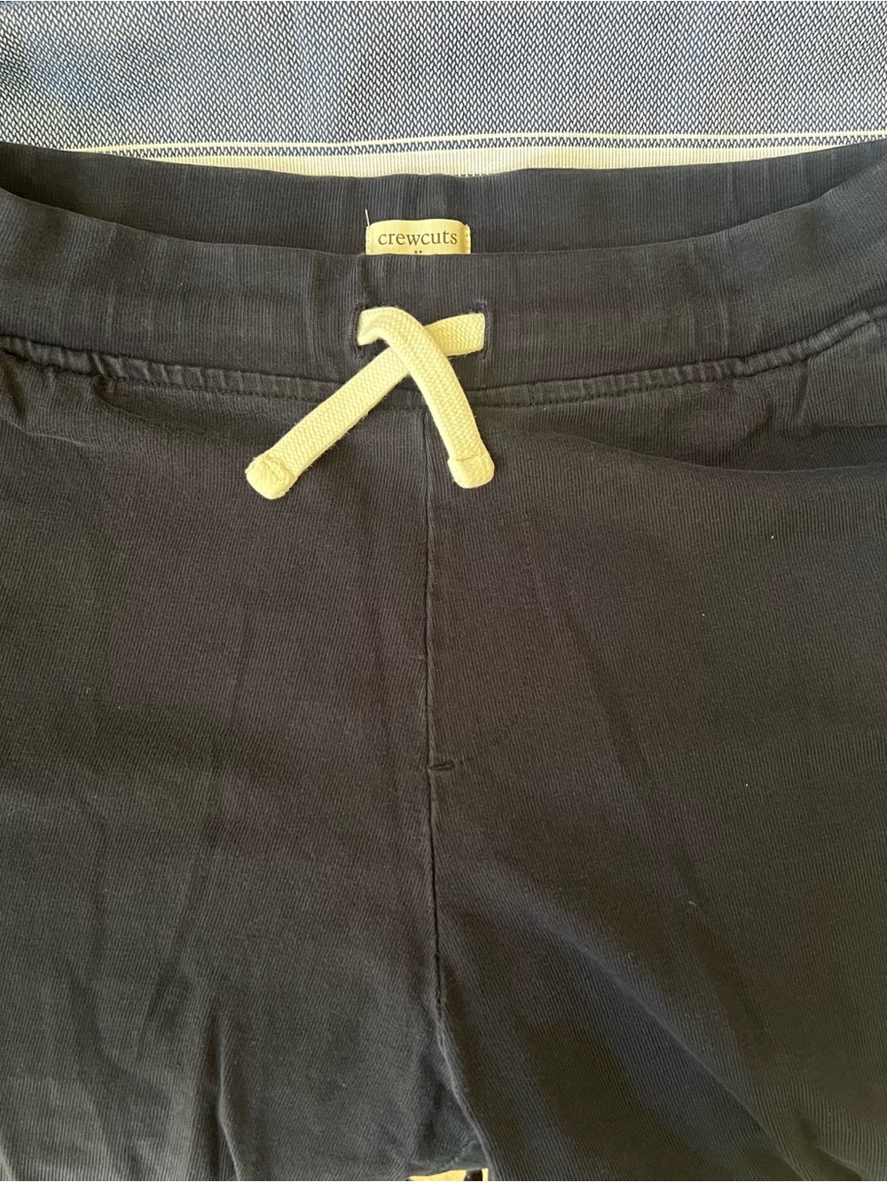 J. Crew Crewcuts Navy Sweatpants with White Drawstring